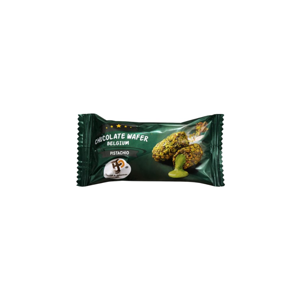 Chocolate Wafer Belgium Pistachio 1000g