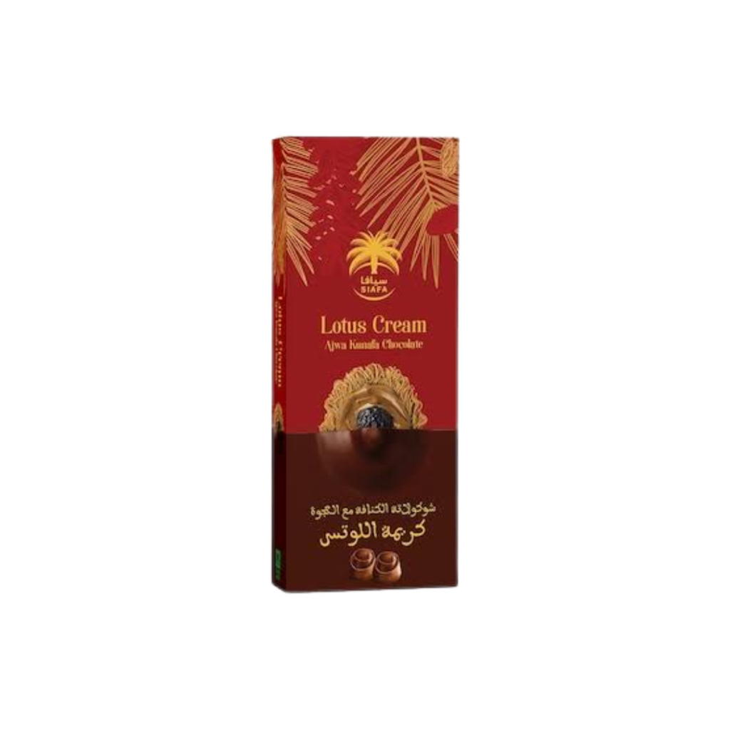 Siafa Ajwa Kunafa Chocolate Lotus Cream 144g